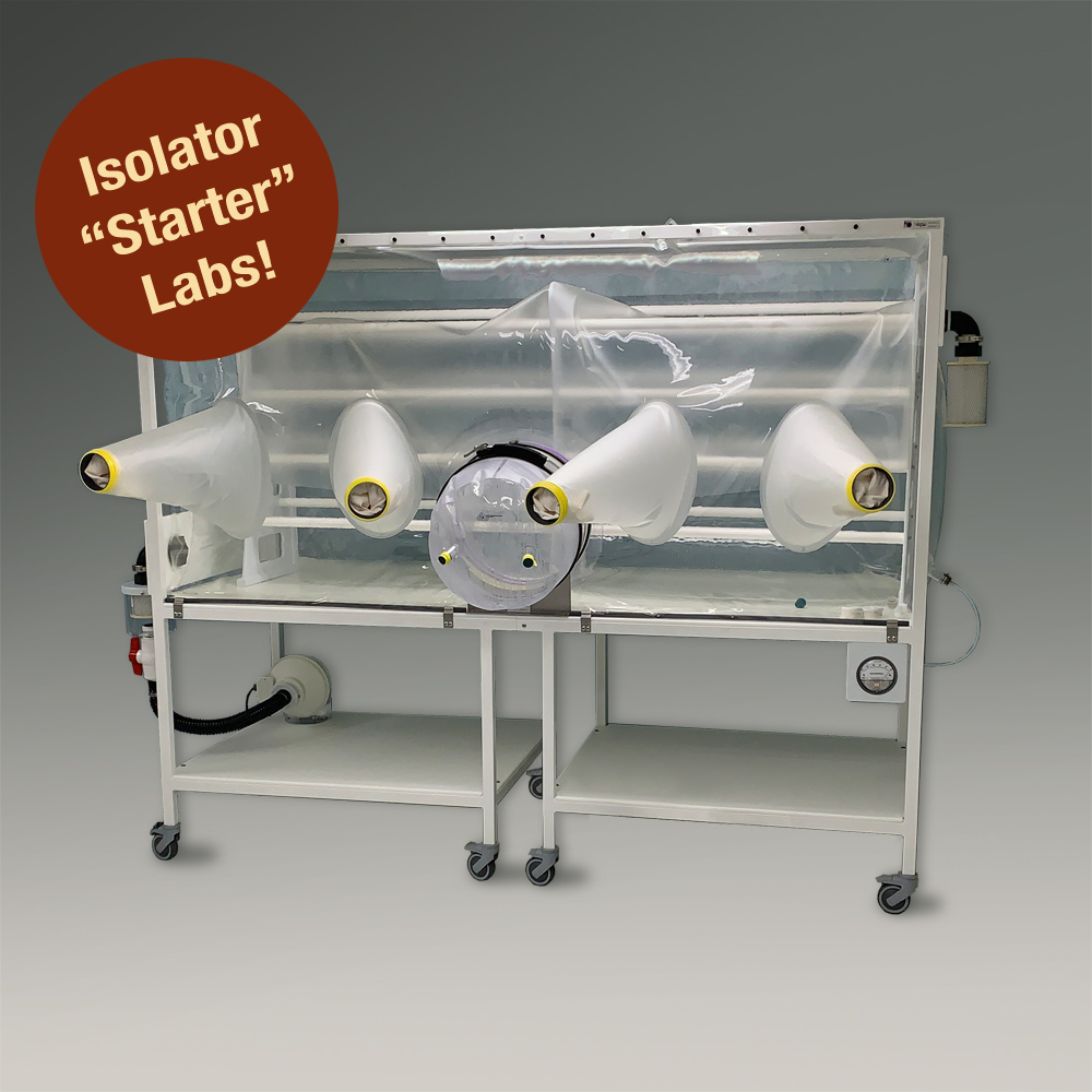 CBC Breeder Isolator Starter Lab packages come with all the accessories and components required for researchers to establish a germ-free, gnotobiotic lab. For breeding your own germ-free mice or other rodents for gnotobiotic research.