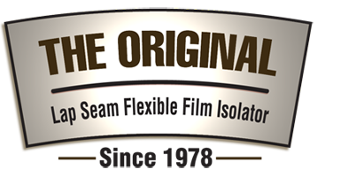 Original lap-seam seal flexible film, germfree isolator.