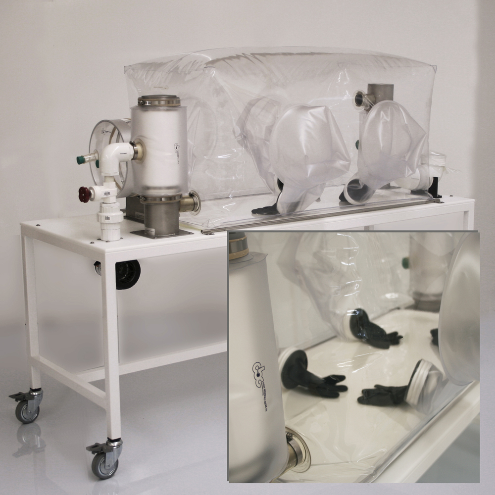 CBC specialty isolators systems including surgical and gas tight zipper and VHP isolators.