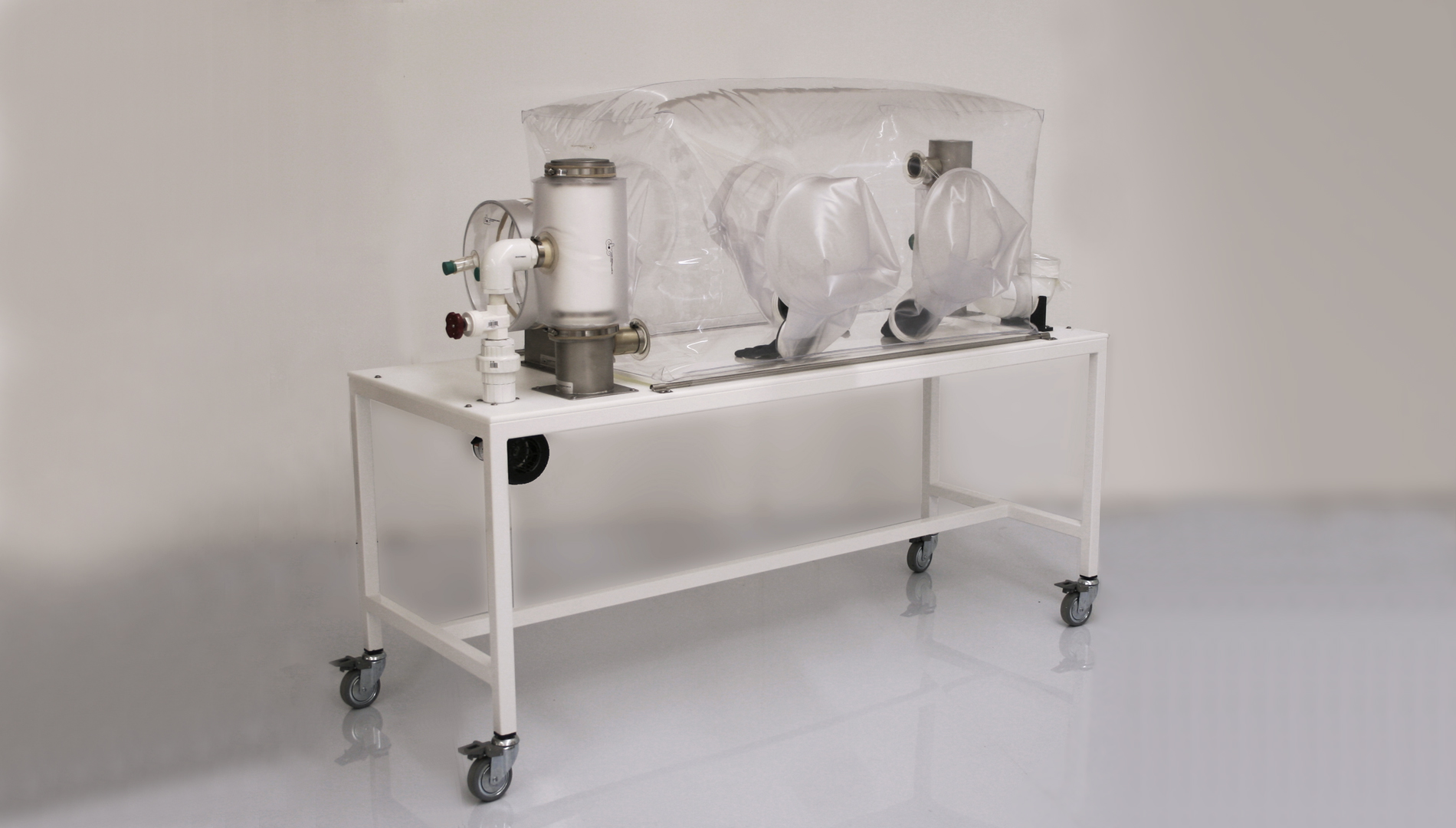 CBC  positive pressure, flexible film, germ-free surgical isolator systems.